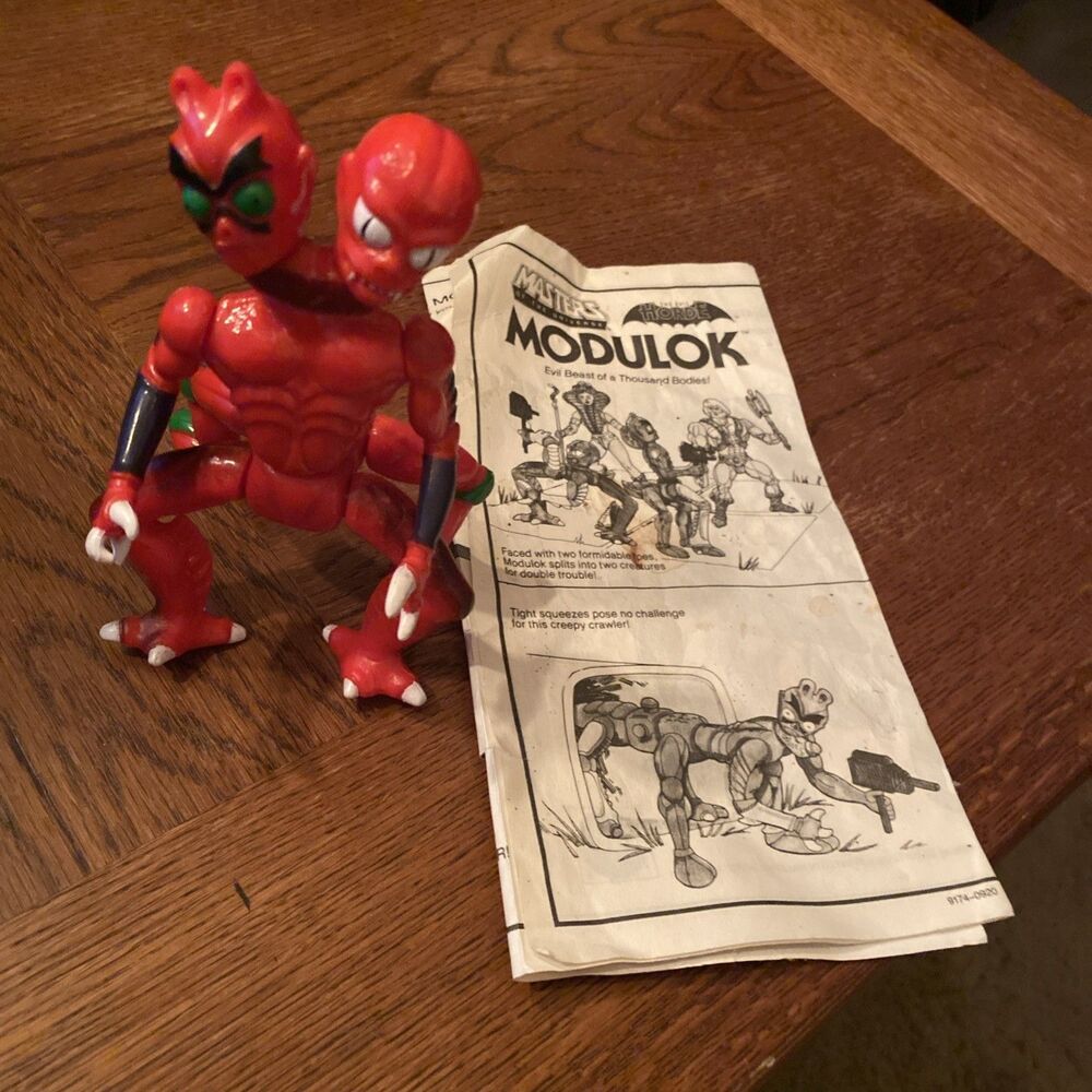 MASTERS OF THE UNIVERSE MODULOK VINTAGE USED ACTION FIGURE 1980'S RETRO